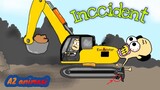 Excavator Alat Berat | Kartun lucu | Funny cartoon | Joke of