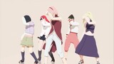 [ MMD BORUTO ] Hinata, Karin, Sakura, Tenten, Ino - Love Nwantiti