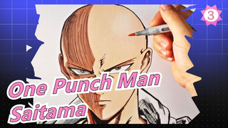 [One Punch Man] Seniman Spanyol Mengajarmu Cara Menggambar Saitama_3