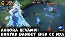 AURORA AKHIRNYA DI REVAMP!! DAN SKILLNYA BISA FREEZE MUSUH | MOBILE LEGENDS BANG BANG