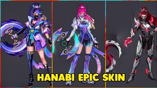 NEW UPCOMING HANABI EPIC SKIN || HANABI NEW SKIN 2022 MLBB - MOBILE LEGENDS