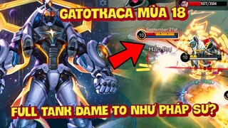 MLBB | GATOTKACA Vệ Binh Ngân Hà: 1 Gõ Bay Màu Xạ Thủ? Full Tank Mà Dame To Như Pháp Sư??