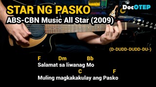 Star Ng Pasko - ABS-CBN (2010) Easy Guitar Chords Tutorial with Lyrics Part 1 SHORTS REELS