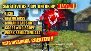 SENSITIVITAS + DPI AUTO HEADSHOT ❗XIAOMI REDMI 5A,6A,7A,8A,4A,4X, NOTE 7,8 FREE FIRE BATTLEGROUND