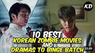 Top 10 Korean Zombie movies