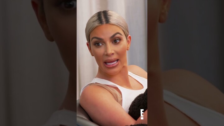 This #kimkardashian moment still lives in our heads rent free 🤬 #kuwtk #sistersfight #shorts
