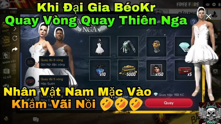 [Garena Free Fire] Tiếp Tục Là Đại Gia BéoKr Quay Vòng Quay Thiên Nga Khi Garena Mới Ra Mắt