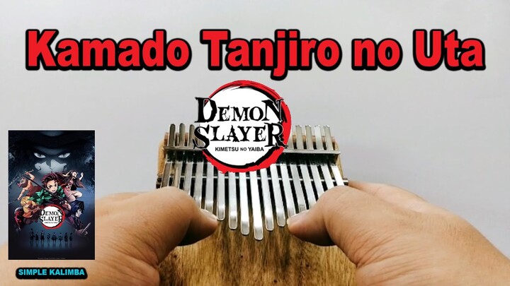 Demon Slayer : Kamado Tanjiro no Uta (Ep19 End) - Kalimba Easy Practice