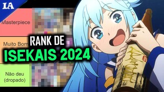 OS MELHORES E PIORES ISEKAIS DE 2024!