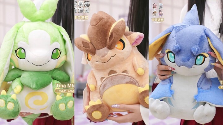 The Nata version hasn't started yet, but the peripherals are here! Nata dragon plush doll real objec