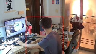 监控离谱瞬间！
