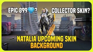 NATALIA Collector Skin or Epic 899💎 Skin Background Revealed | Lunox New Skin | Giveaway | MLBB