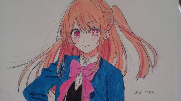 || Drawing Hoshino Ruby • Oshi no Ko (*≧∀≦*)