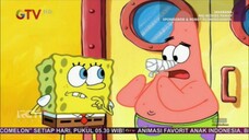 Spongebob Squarepants GTV HD • Klip 3 • Patrick No Nose Knows • Episode Bahasa Indonesia Iklan+