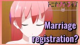 Marriage registration?