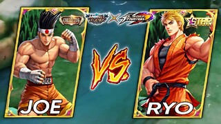 THE KING OF FIGTHERS MOBILE LEGENDS SKIN COLLABORATION| JOE V.S RYO ( 4K Resolution)