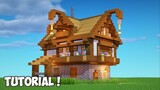 Membuat Rumah Medieval 3 Lantai minimalis ! || Minecraft Medieval Pt.3