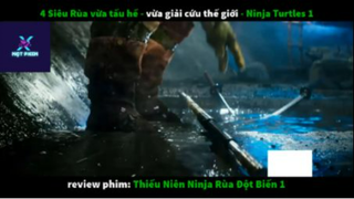 REVIEW PHIM : Thiếu niên nhẫn giả rùa (p2) #rvphimanhhung