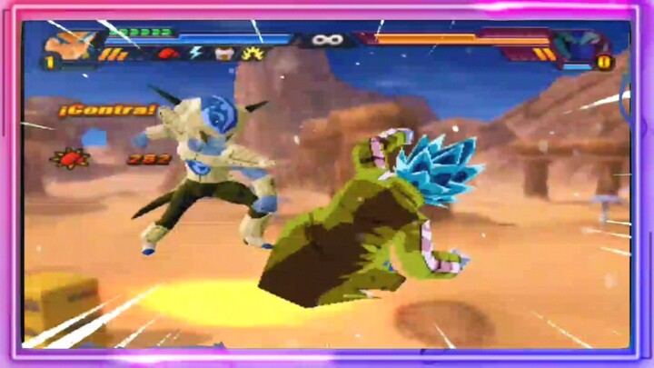 VEGETA BLUE EVOLUTION VS FROST - DB SUPER ANDROID GAMEPLAY