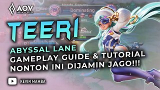 TEERI GAMEPLAY & GUIDE! ABYSSAL LANE - BEST RUNE, BEST BUILD! | AoV | 傳說對決 | RoV | Liên Quân Mobile