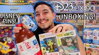 Unboxing D23 Exclusive Funko Pops & Sodas | 3 Liter Baymax | Disney Pin Haul!