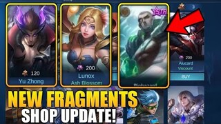 RARE AND HERO FRAGMENT SHOP UPDATE (NOVEMBER 2020) - MOBILE LEGENDS