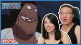 THE BLACKBEARD PIRATES! PIE GUY'S CREW! | ONE PIECE Episode 152 Couples Reaction & Discussion