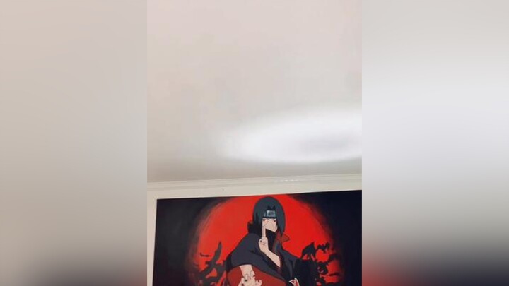 First time painting something so big! anime fyp wallart like4like share