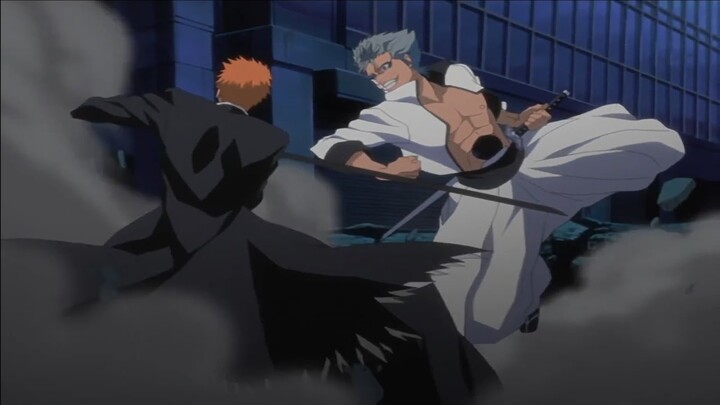 Ichigo VS Grimmjow first fight [English Dubbed].