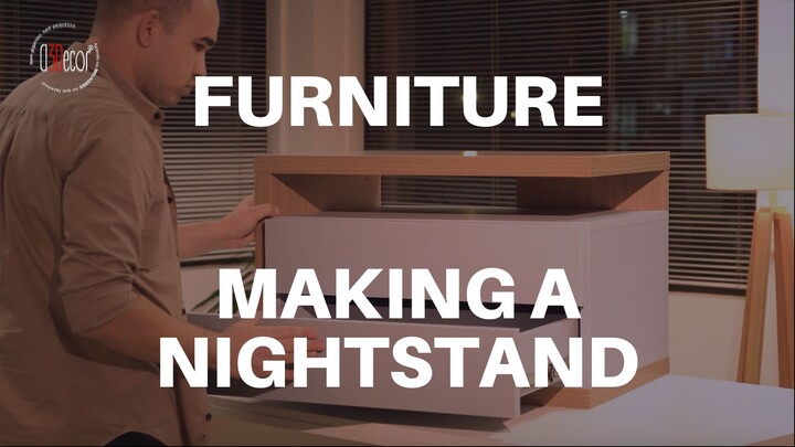 D3DECOR | Making a nightstand | Woodwork| Making Furniture