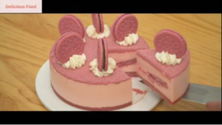 Japan cooking : Pink oreo cheesecake 7 #congthucmonngon