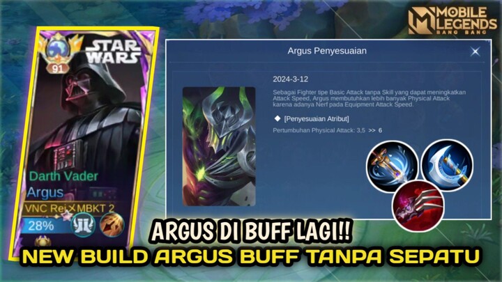 ARGUS DI BUFF DAMAGENYA AUTO GACOR