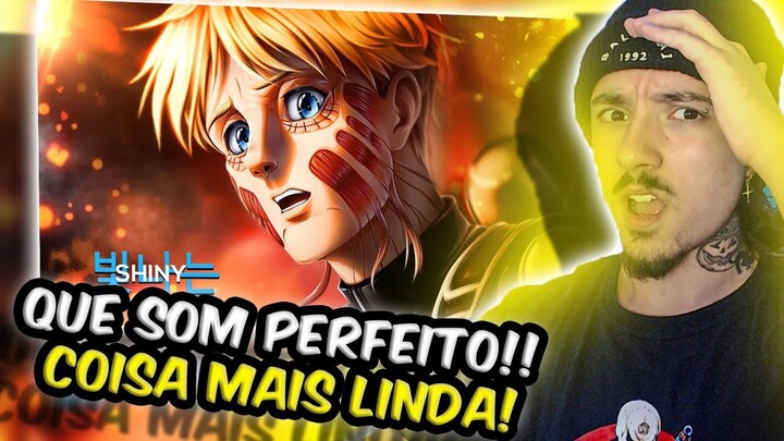 (INCRÍVEL!) REAGINDO ao O Peso Da Paz | Armin Arlert (Attack On Titan) | Shiny // REACT \\ Nai