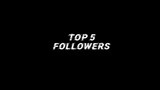 my top followers ✌
