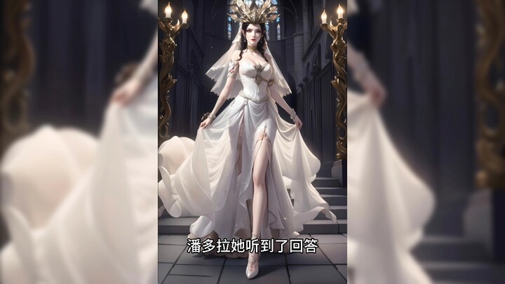 Queen Medusa's wedding photo is so beautiful, Xiao Yan is blessed