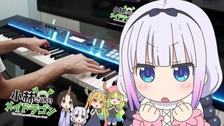 Miss Kobayashi's Dragon Maid OP「Aozora no Rhapsody」 Piano Cover