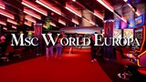 MSC World Europa cruise to check out with me in 2024! 4K