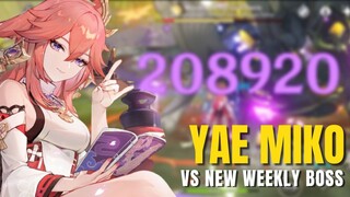 Yae Miko Vs New Weekly Boss