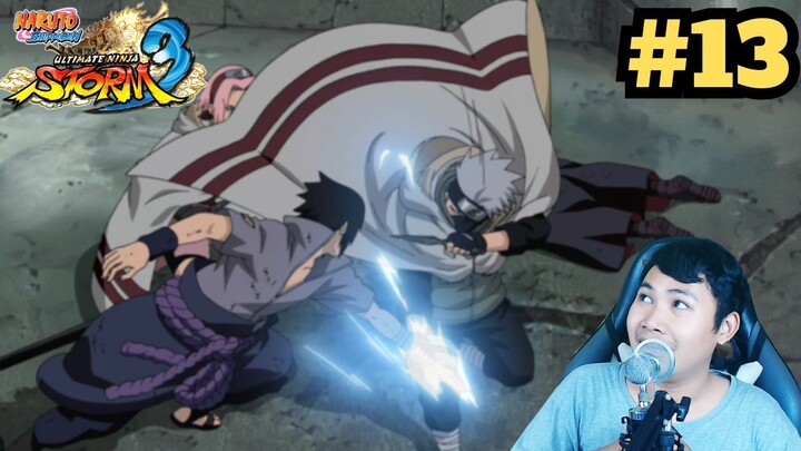 Kakashi VS Sasuke ! Naruto Shippuden Ultimate Ninja Storm 3 Indonesia