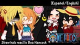 🌹•Straw hats react to Boa Hancock•🌹[Español/English]