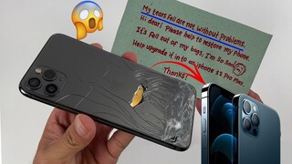 How i Turn Destroyed iPhone 11 Pro Max into a Brand New iPhone 12 Pro Max