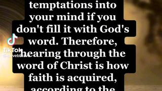 HEAR THE WORDS TO STOP TEMPTATIONS OF DEVILS