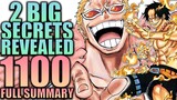 2 BIG SECRETS REVEALED / One Piece Chapter 1100 Spoilers