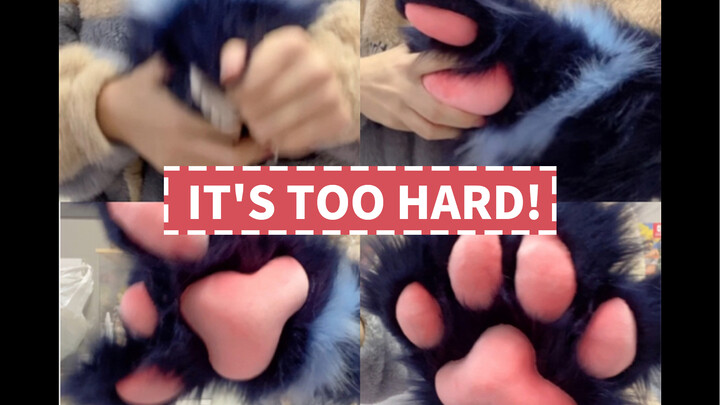 One Video to Tell You How Much Trouble It Is to Flip the Paw
