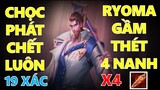 Ryoma chọc phát bay màu với 1 thương 4 nanh fenrir và gầm thét hack mạng vượt thời gian