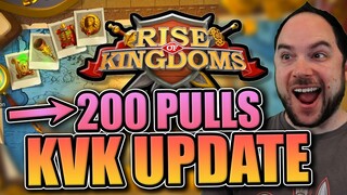 200x Search of Wonders Pulls [also kvk update vs 1960, 1093, G4s] Rise of Kingdoms