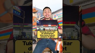 Tukang parkir LIAR bisa kena PENJARA 9 tahun? Beneran ga? #shorts