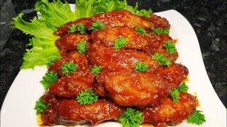 Buffalo wings | วิธีทำบัฟฟาโลวิงส์ ปีกไก่ทอดคลุกซอสฉ่ำๆ ทำง่ายมาก | 05.06.2019