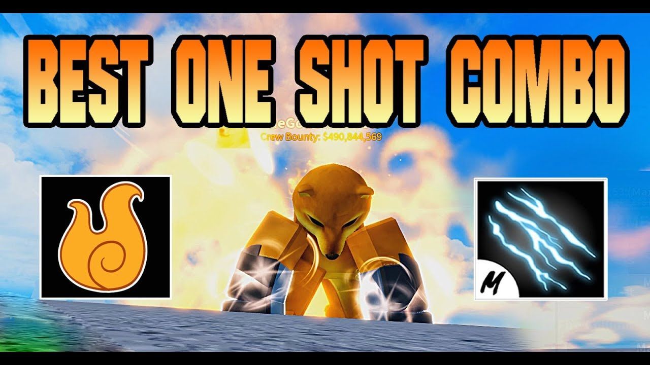 Blox Fruits, Best One Shot Combo Love Fruit + God Human - Bounty