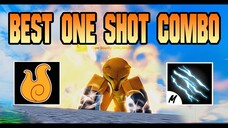 Chuyên mục Best One Shot Combo hôm nay :Flame Awakening + Electric Claw Bounty Hunting - Blox Fruits